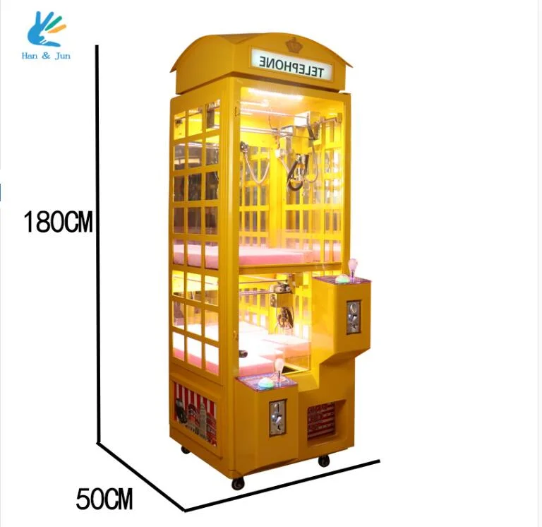 Kids Skill Arcade Amusement Toy Crane Claw Machine Game Machine