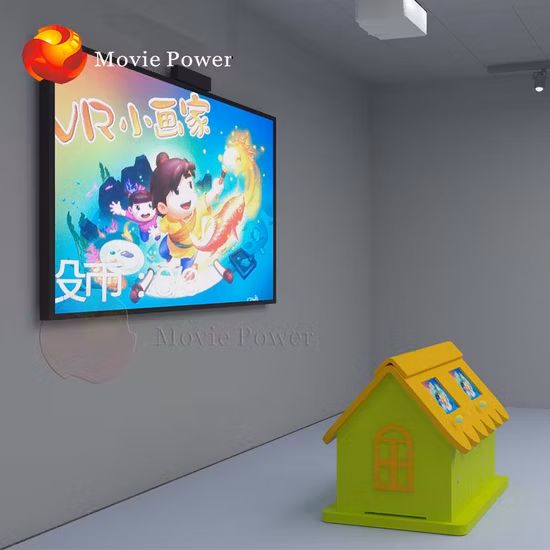 コイン式子供用VRゲームマジックペインティングフィッシュインタラクティブゲーム機